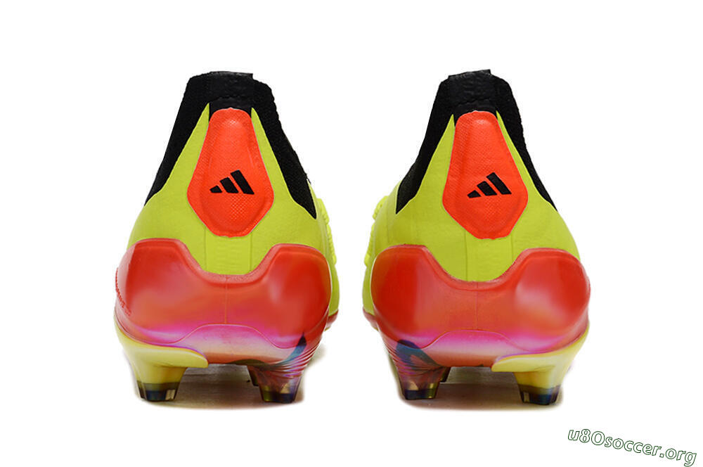 Adidas Predator Accuracy+ Laceless FG Football Boots - Yellow/Black/Grey 7
