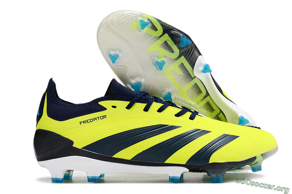 Adidas Predator Accuracy Elite FG Football Boots - Yellow/Black 2