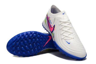 Nike Phantom Luna Elite TF Football Shoes - White/Blue/Pink/Yellow