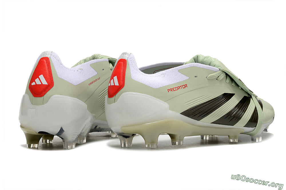Adidas Predator Elite Foldover Tongue FG Football Boots - Beige/Black/White 6