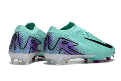 Nike Air Zoom Mercurial Vapor 16 Elite FG Football Boots - Green/Purple/Black