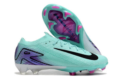 Nike Air Zoom Mercurial Vapor 16 Elite FG Football Boots - Green/Purple/Black