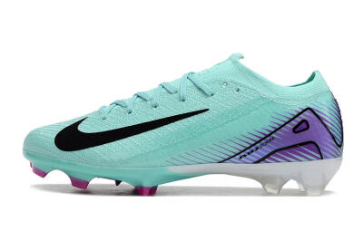 Nike Air Zoom Mercurial Vapor 16 Elite FG Football Boots - Green/Purple/Black