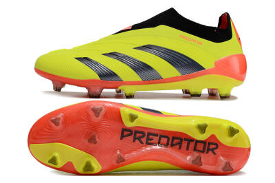Adidas Predator Accuracy+ FG Football Boots - Yellow/Black/Red