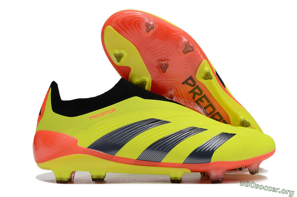 Adidas Predator Accuracy+ FG Football Boots - Yellow/Black/Red 2