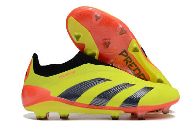 Adidas Predator Accuracy+ FG Football Boots - Yellow/Black/Red