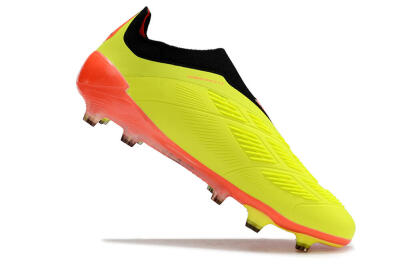 Adidas Predator Accuracy+ FG Football Boots - Yellow/Black/Red