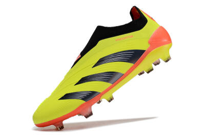 Adidas Predator Accuracy+ FG Football Boots - Yellow/Black/Red