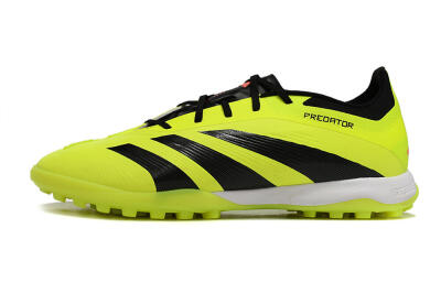 Adidas Predator 24 Elite TF Football Shoes - Yellow/Black/White