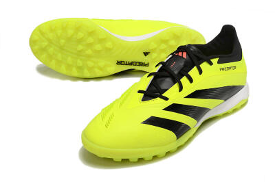 Adidas Predator 24 Elite TF Football Shoes - Yellow/Black/White