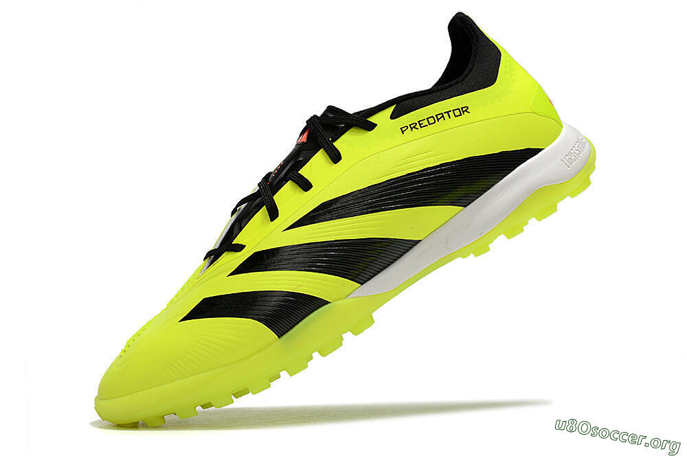 Adidas Predator 24 Elite TF Football Shoes - Yellow/Black/White 5