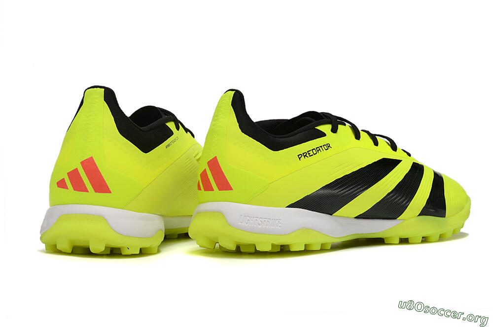 Adidas Predator 24 Elite TF Football Shoes - Yellow/Black/White 6