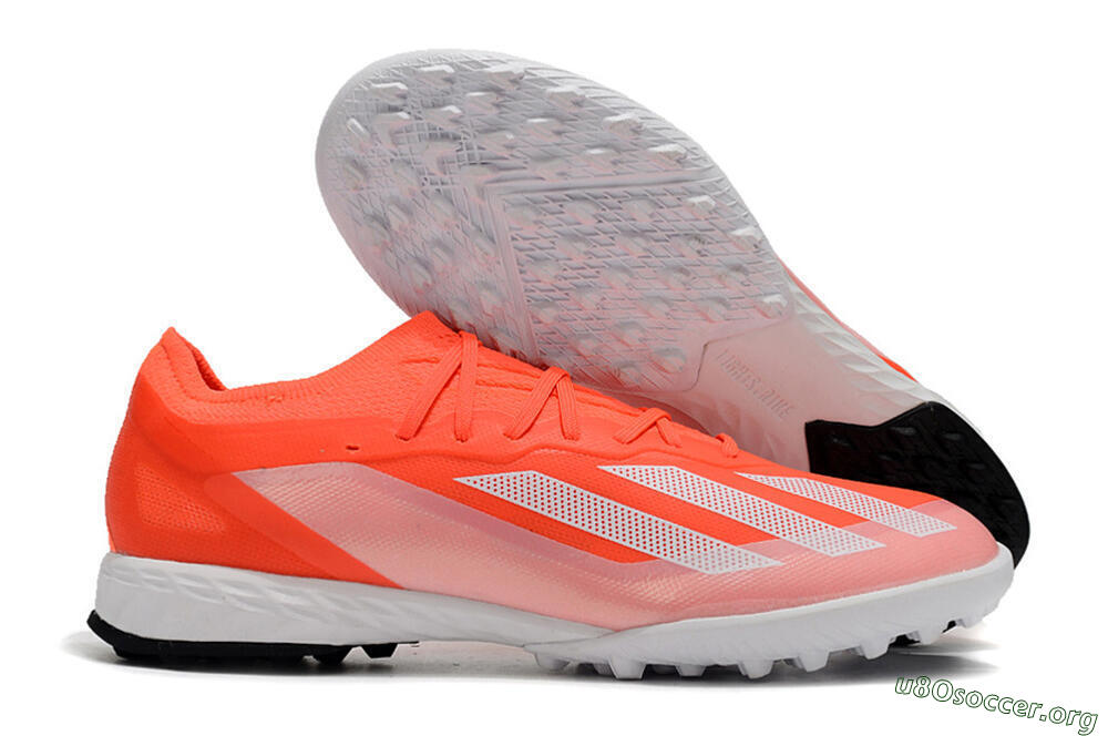 Adidas X Crazyfast.1 TF Football Shoes - Red/White/Black 2