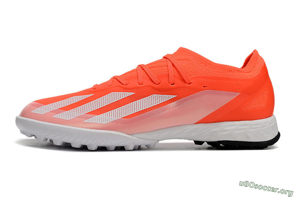 Adidas X Crazyfast.1 TF Football Shoes - Red/White/Black 3