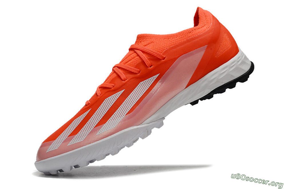 Adidas X Crazyfast.1 TF Football Shoes - Red/White/Black 5