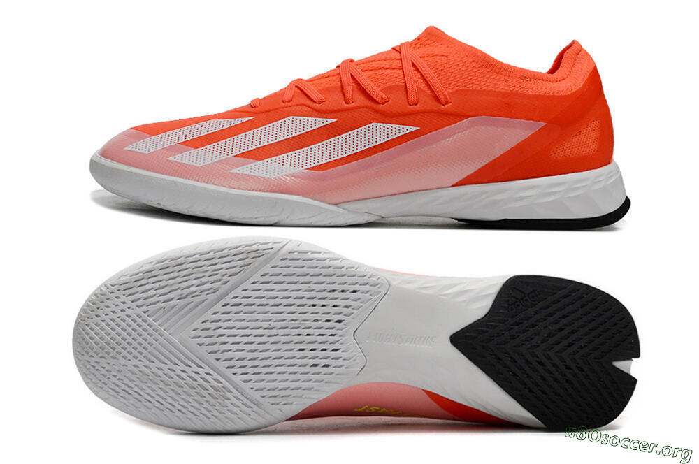 Adidas X Crazyfast.1 IC Football Shoes - Red/White/Black 1