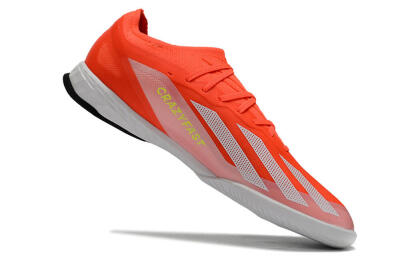 Adidas X Crazyfast.1 IC Football Shoes - Red/White/Black