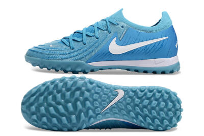 Nike Phantom Luna Elite TF Football Shoes - Jade/White/Blue