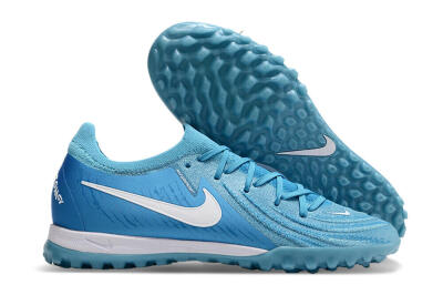 Nike Phantom Luna Elite TF Football Shoes - Jade/White/Blue