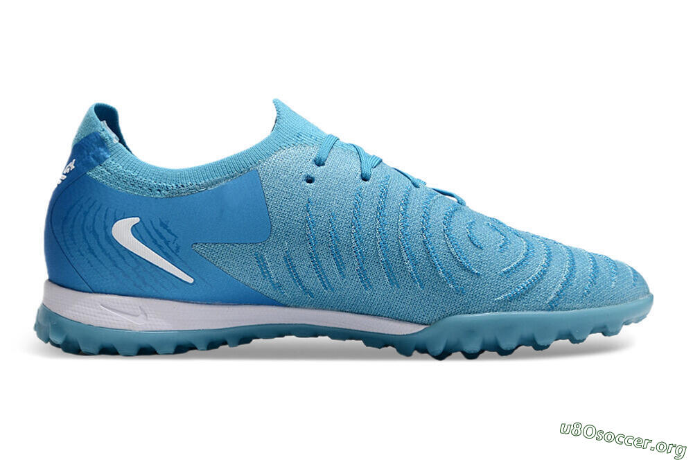 Nike Phantom Luna Elite TF Football Shoes - Jade/White/Blue 7