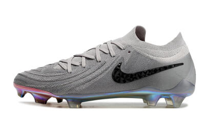 Nike Phantom Luna Elite NU FG Football Boots - Grey/Black/Blue