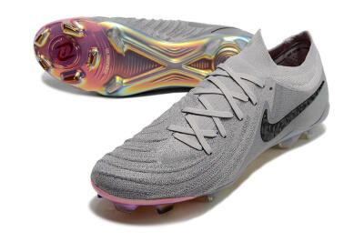 Nike Phantom Luna Elite NU FG Football Boots - Grey/Black/Blue