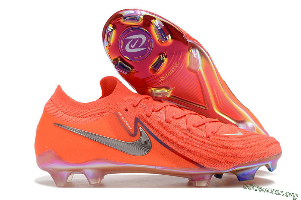 Nike Phantom Luna Elite FG Football Boots - Red/Blue/Gold 2