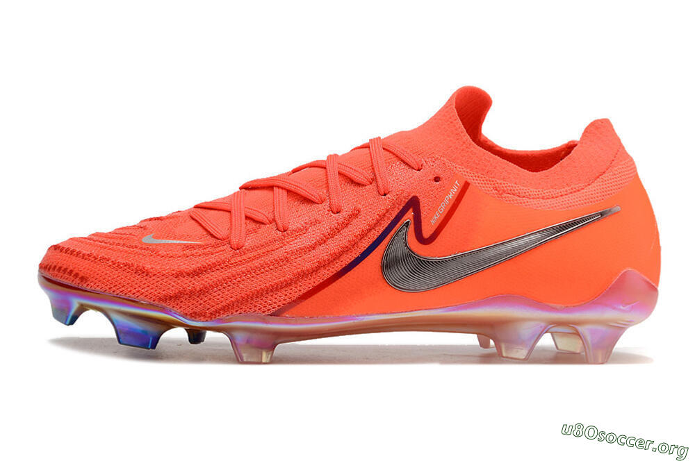 Nike Phantom Luna Elite FG Football Boots - Red/Blue/Gold 3