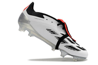Adidas Predator Elite Foldover Tongue FG Football Boots - White/Black/Red