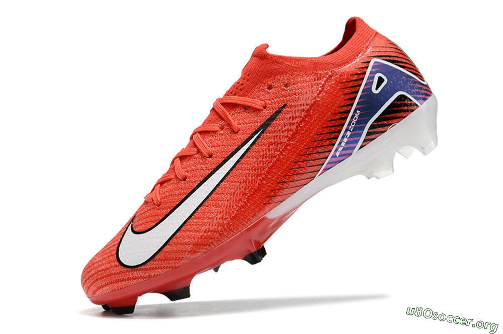Nike Air Zoom Mercurial Vapor 16 Elite FG Football Boots - Red/White/Blue 5