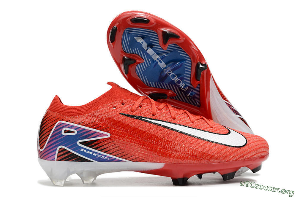 Nike Air Zoom Mercurial Vapor 16 Elite FG Football Boots - Red/White/Blue 2
