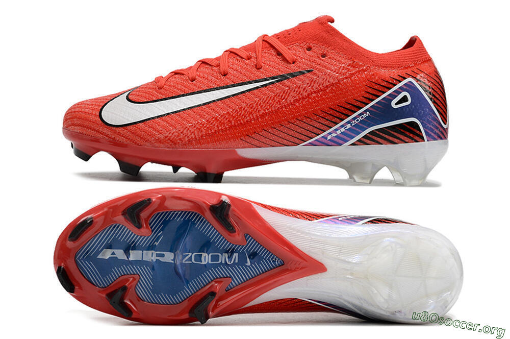 Nike Air Zoom Mercurial Vapor 16 Elite FG Football Boots - Red/White/Blue 1