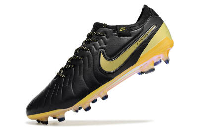 Nike Tiempo Legend 10 Elite FG Football Boots - Black/Gold