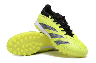 Adidas Predator Accuracy Elite TF Football Shoes - Yellow/Black/Silver