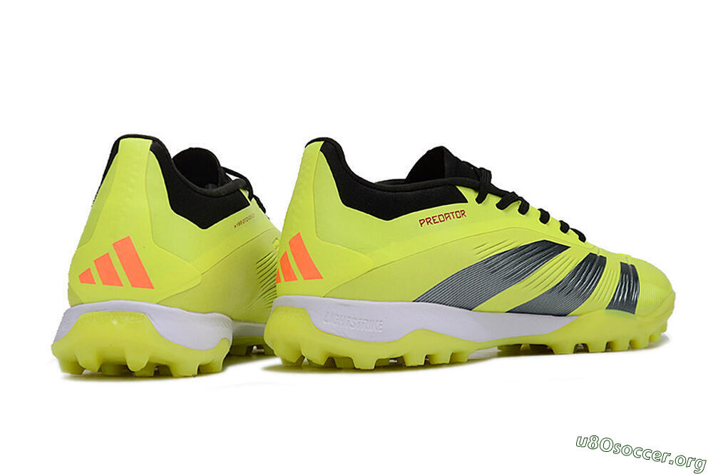 Adidas Predator Accuracy Elite TF Football Shoes - Yellow/Black/Silver 6