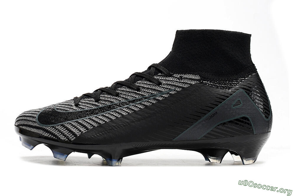 Nike Air Zoom Mercurial Superfly 10 Elite FG Football Boots - Black/Jade/Blue 3