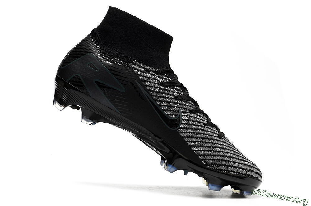 Nike Air Zoom Mercurial Superfly 10 Elite FG Football Boots - Black/Jade/Blue 4