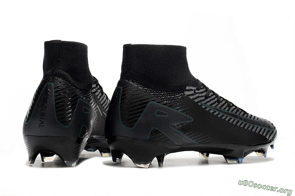 Nike Air Zoom Mercurial Superfly 10 Elite FG Football Boots - Black/Jade/Blue 6