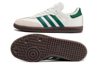 Adidas Samba Messi Indoor TF Football Shoes - Grey/White/Green