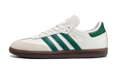 Adidas Samba Messi Indoor TF Football Shoes - Grey/White/Green