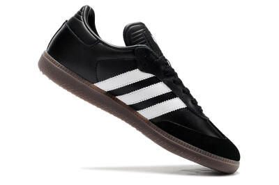 Adidas Samba Messi Indoor TF Football Shoes - Black/White/Brown