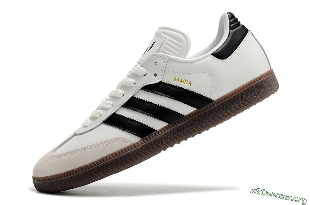 Adidas Samba Messi Indoor TF Football Shoes - Grey/White/Black 5