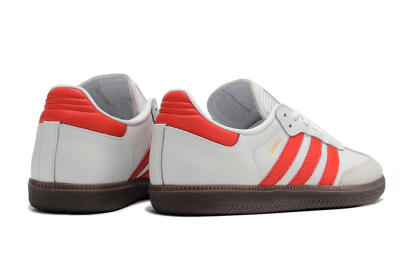 Adidas Samba Messi Indoor TF Football Shoes - Grey/White/Red