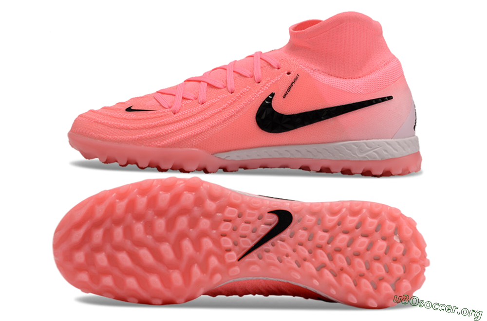 Nike Phantom Luna Elite NU TF Football Shoes - Red/Pink/Black 1