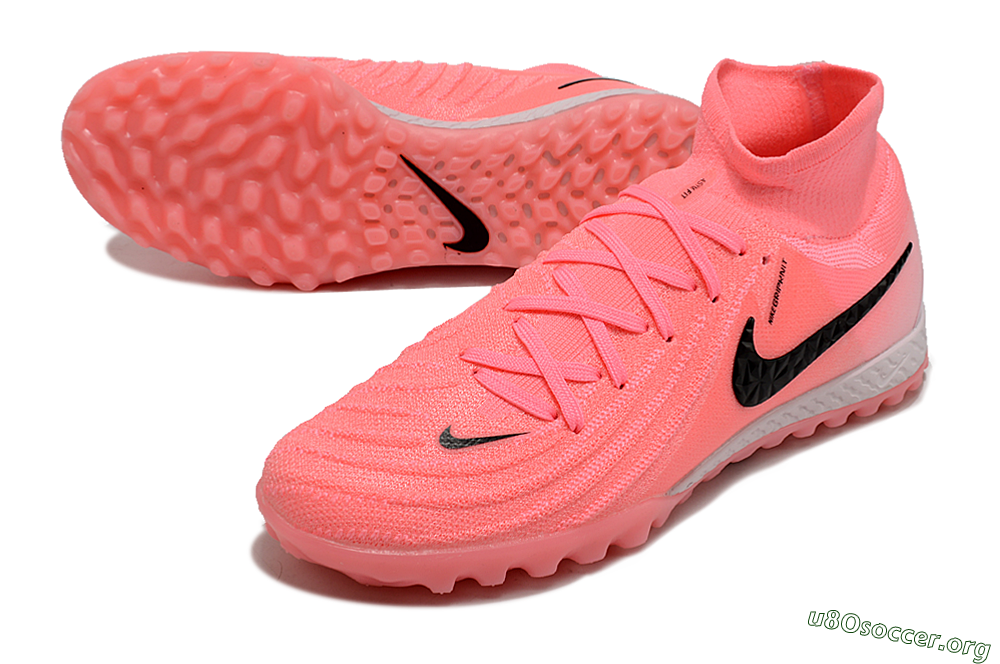Nike Phantom Luna Elite NU TF Football Shoes - Red/Pink/Black 0