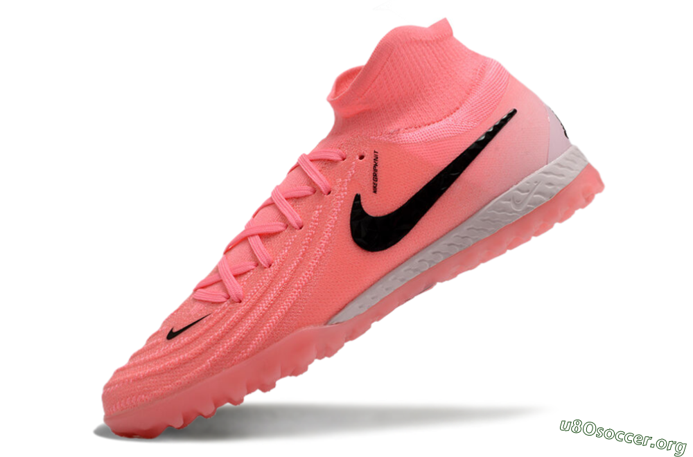 Nike Phantom Luna Elite NU TF Football Shoes - Red/Pink/Black 5