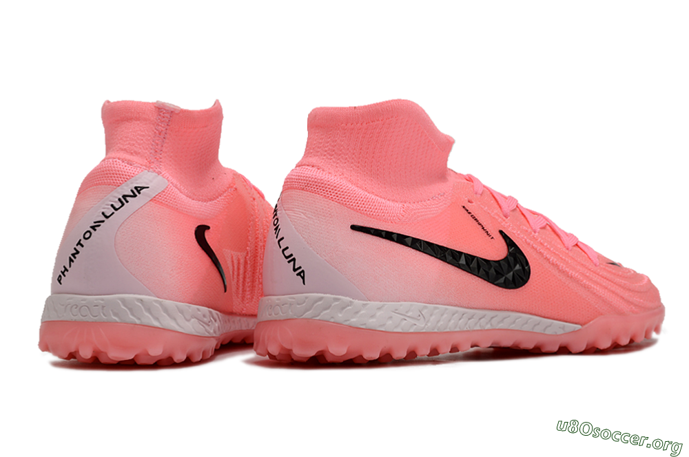 Nike Phantom Luna Elite NU TF Football Shoes - Red/Pink/Black 6