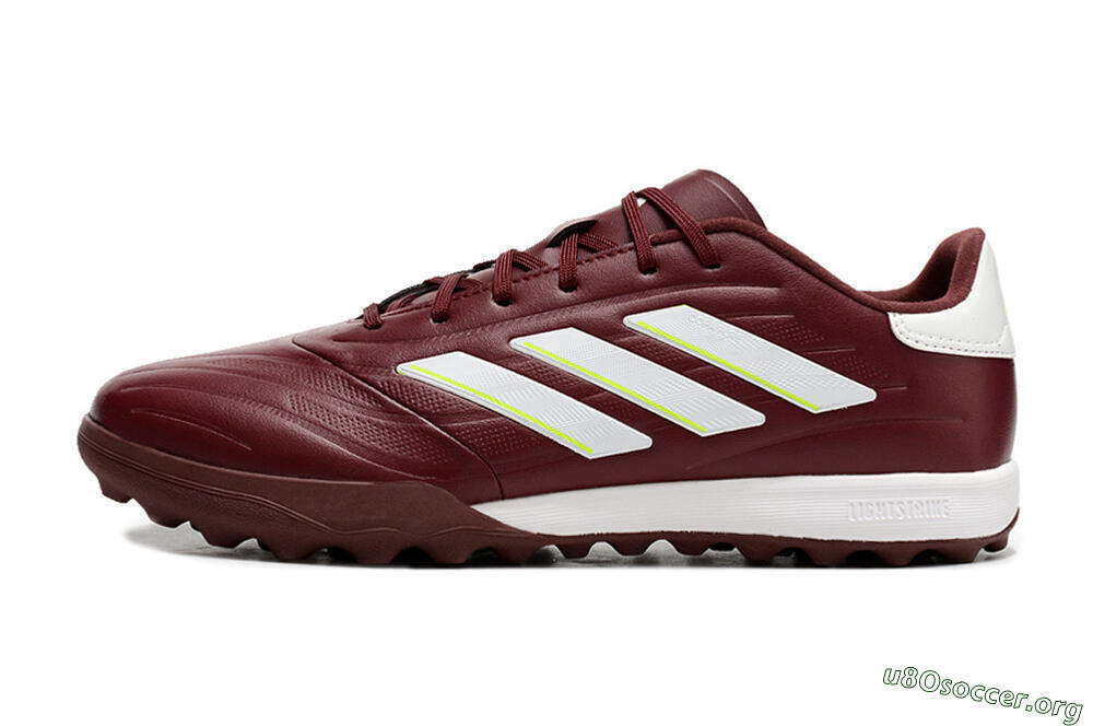Adidas Copa Pure.3 TF Football Shoes - Red/White/Yellow 3