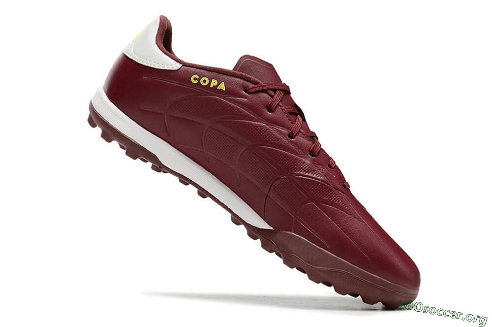 Adidas Copa Pure.3 TF Football Shoes - Red/White/Yellow 4
