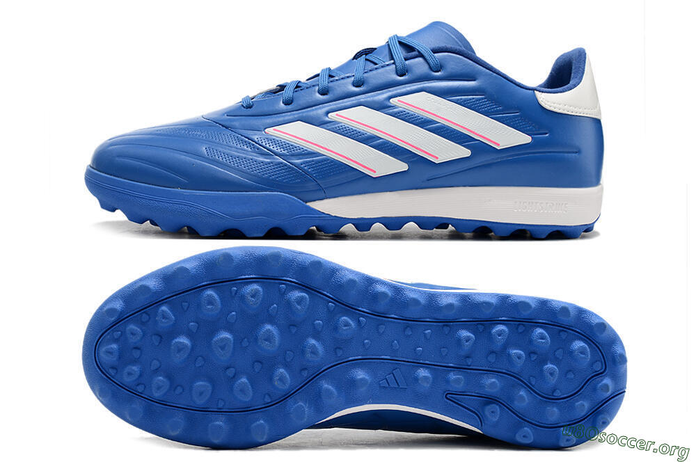 Adidas Copa Pure.3 TF Football Shoes - Blue/White/Pink 1